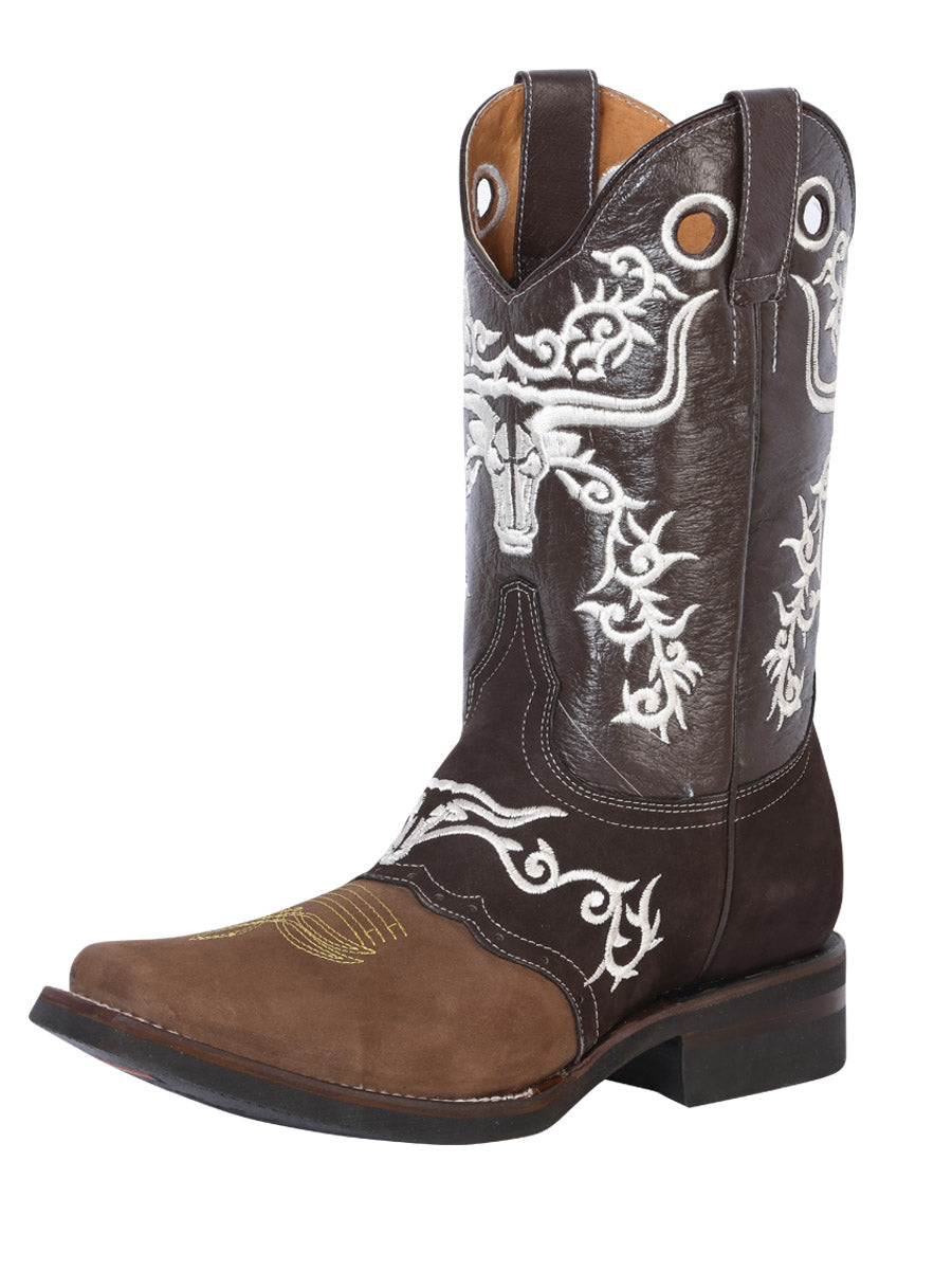 BOTA RODEO  EL GENERAL ROD-10-CCCC-3+05140CFTLI-5850 PIEL CRAZY CAMEL/CHOCO