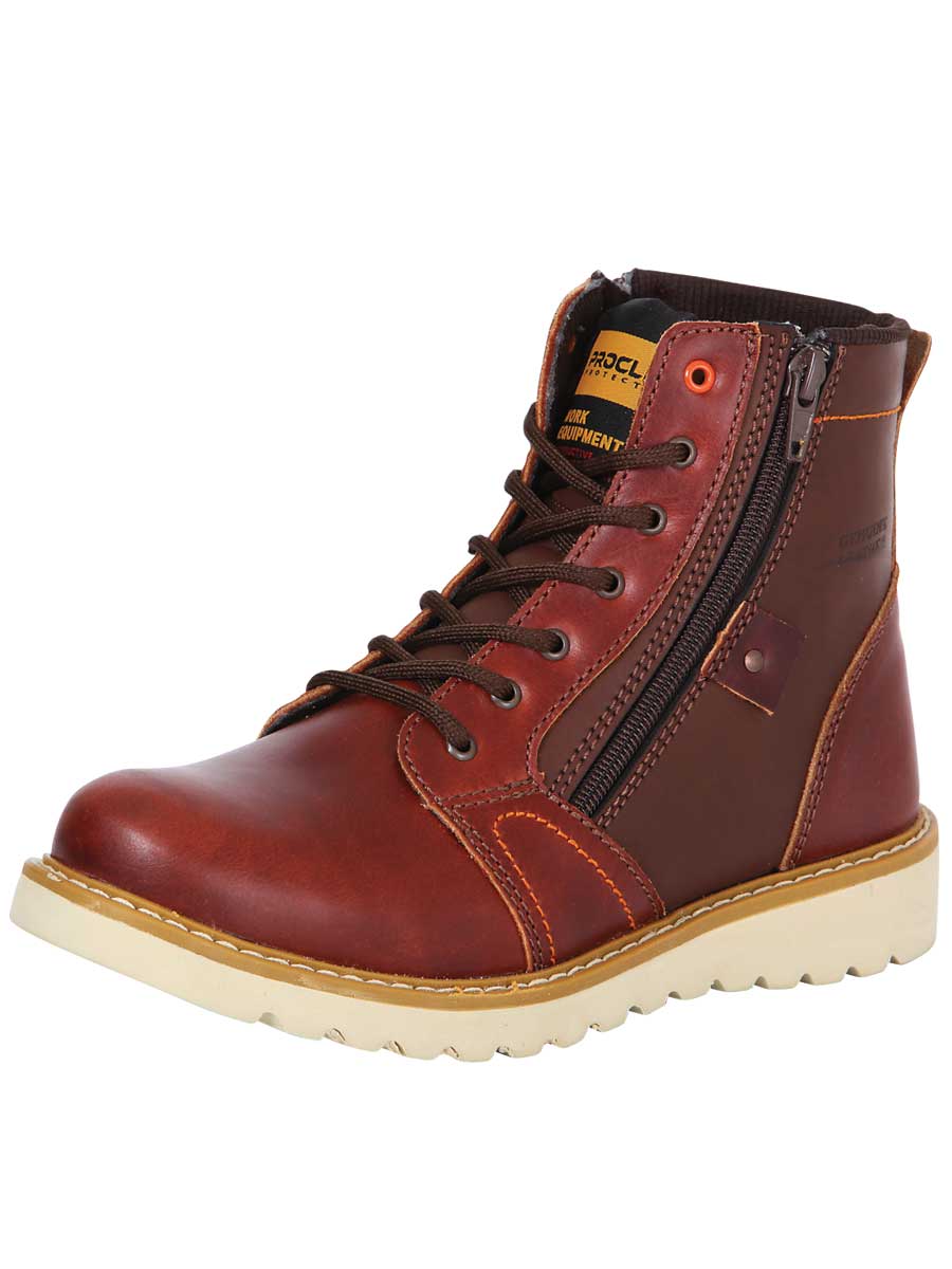 BOTIN TRABAJO S/C AGUJETAS PROCLIFF PROTECTION 0302 PULL UP CUERO VINO