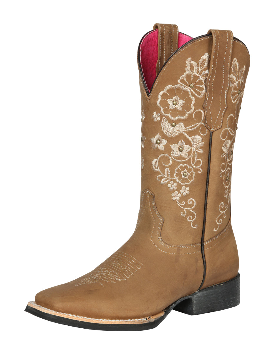 BOTA RODEO DAMA EL GENERAL VDM-SH13 CRAZY TABACO