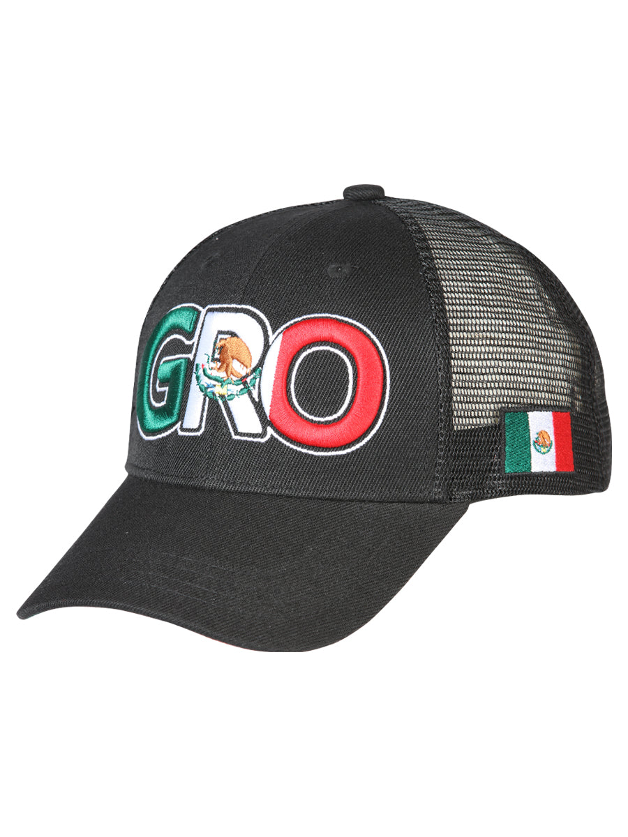 GORRA GORRA EL GENERAL CB/GRO TELA NEGRO